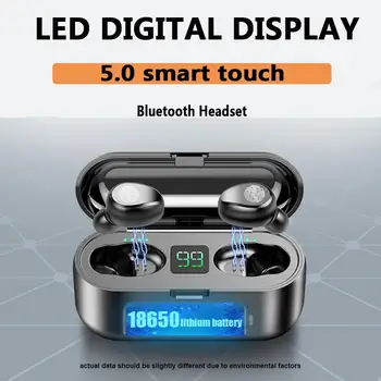 

New tws Wireless Headphones Bluetooth Earphones 5.0 Smart Touch 8D Stereo In-ear Earbuds Sports Waterproof Gaming Headset