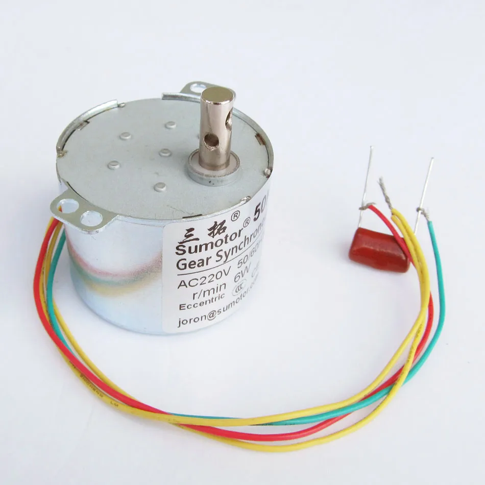 50KTYZ Getriebemotor AC 220V 10RPM CW/CCW Drehmoment 7.5Kg.cm 6W Power 50KTYZ Getriebemotor AC 220V 10RPM CW/CCW Drehmoment 7.5Kg.cm 6W Power