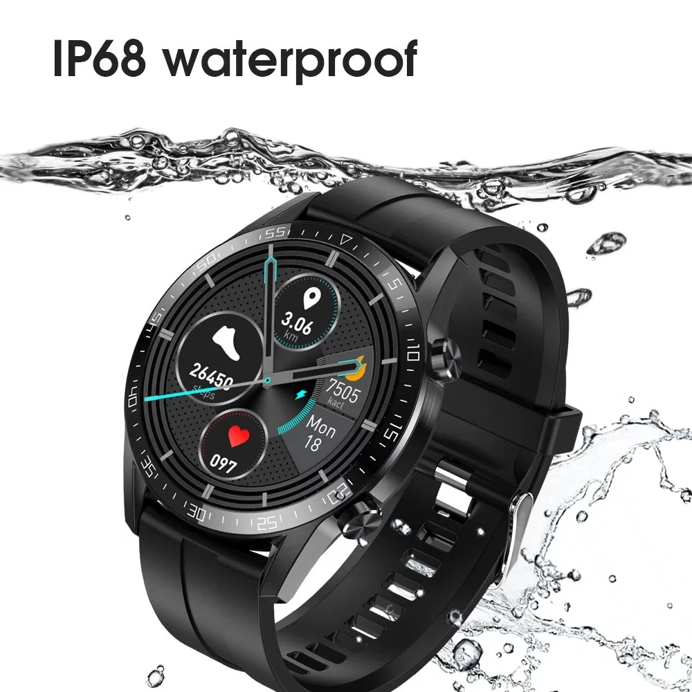 Smart Watch Men Bluetooth Call IP68 Waterproof Smartwatch Temperature Monitor ECG PPG BP Heart Rate Sports Smart Wristband