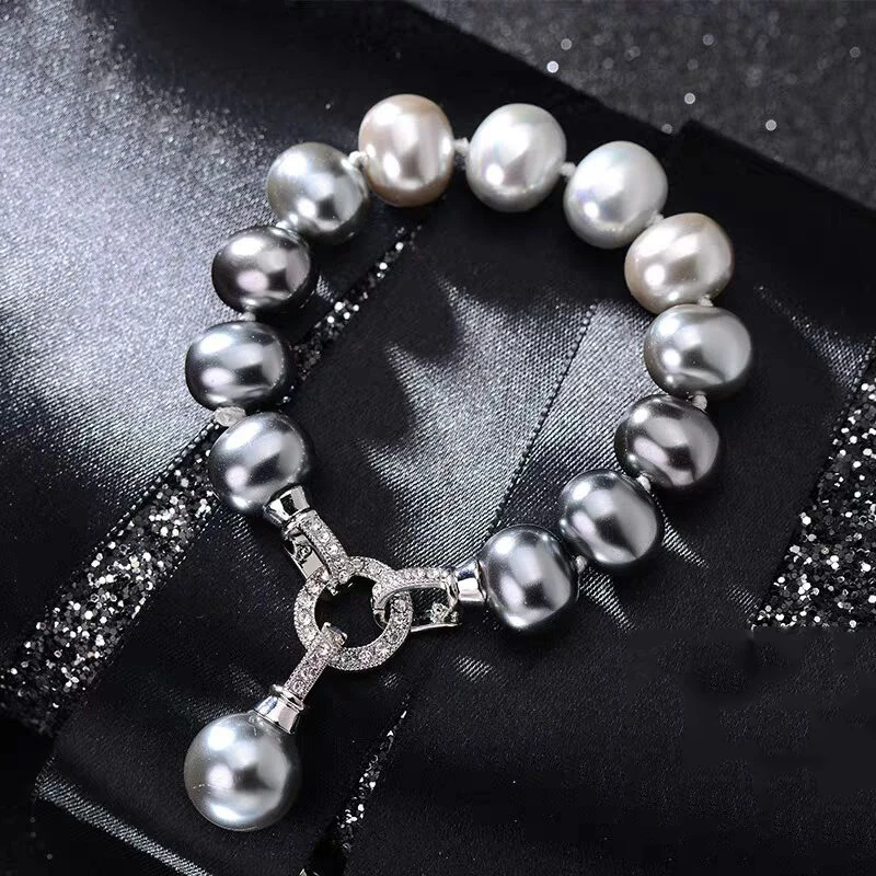 Juya DIY медный соединитель застежки аксессуары для женщин натуральные камни жемчуг браслет ожерелье изготовление Материал Поставки