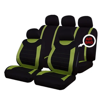 

Car Seat Covers Set Interior Accessories Airbag Compatible Auto Seat Cover For Lada Volkswagen Red Blue Gray Car Seat Protector