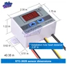 0~99%RH XH-W3005 Digital Humidity Controller  220V 12V 24V Hygrometer Humidity Control Switch Hygrostat with NTC Sensor ► Photo 3/6