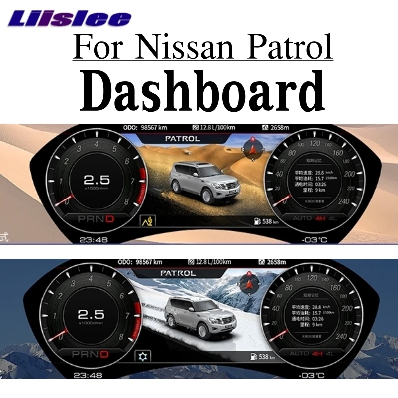 LiisLee Android LED Instrument Replacement Dashboard Entertainment