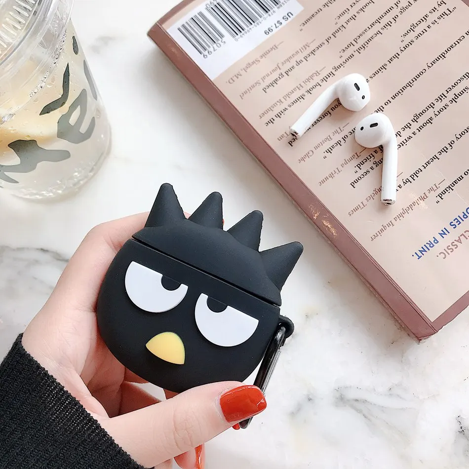 457A Чехол для наушников Airpods, чехол, силиконовый, 3D,, чехол для наушников Airpods 2, чехол для Air pods, Earpods, наушники, Smile Sun - Цвет: 457A