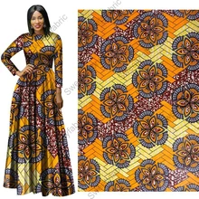 Цветок африканская восковая штамповка Ткань Голландский holland одежда из хлопка; очень голландский pagne высокое качество holandies для вечерние платья