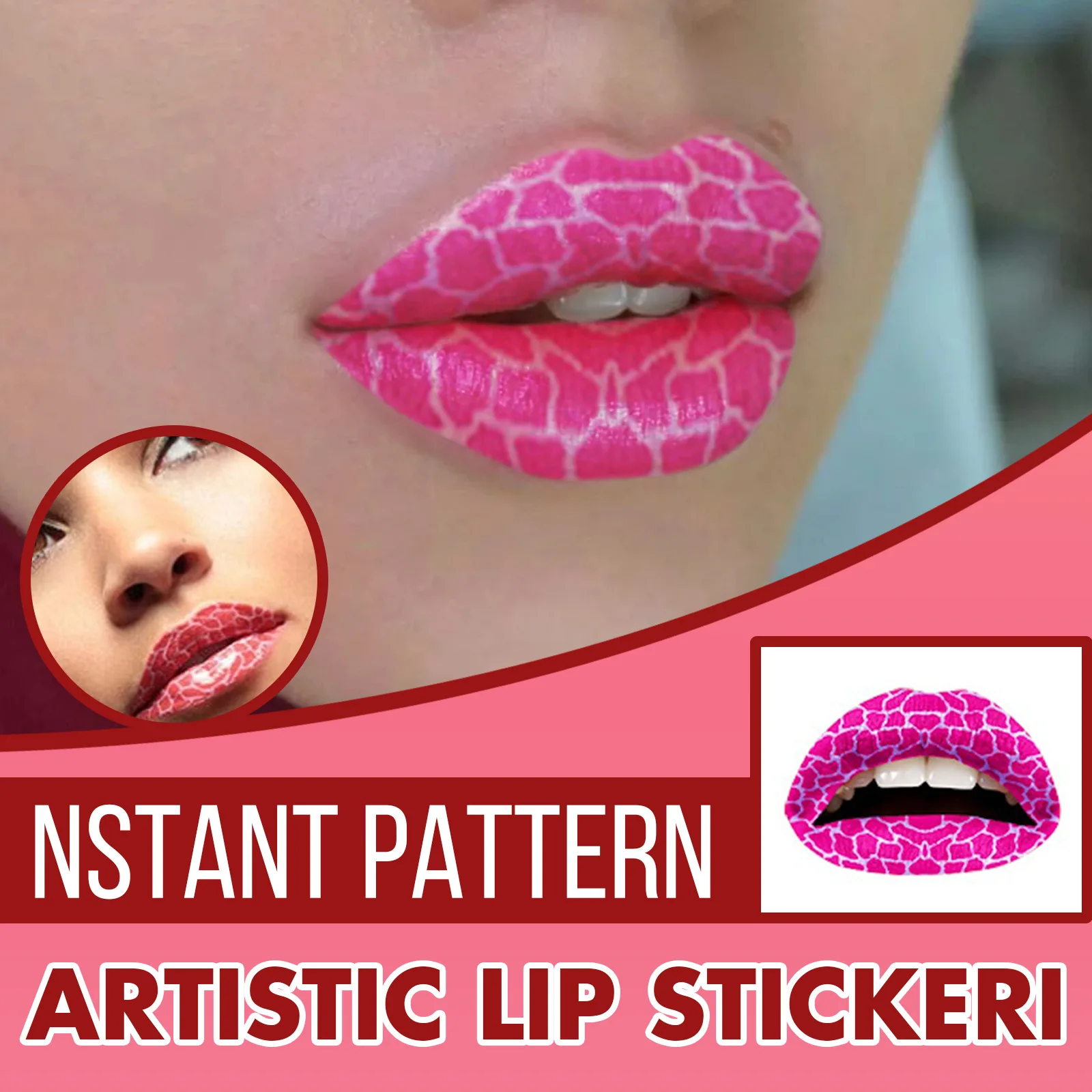 New style Lip Tattoos Temporary Sticker,eco friendly Makeup Sticker Instant  Art Sticker Transfer Makeup Tool Mix Style - AliExpress, image size:1600x1600