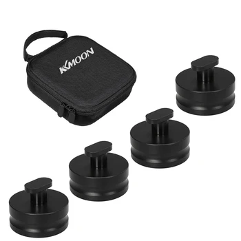 

KKmoon Aluminum Jacking Lift Pad Jack Pads Lift Pucks Jack Pucks for Corvette C5 C6 Z06 (Black) 4pcs