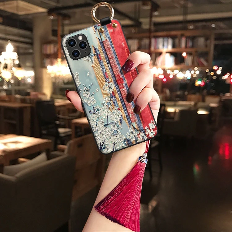 Custodia per telefono a cassetta con nastro radio