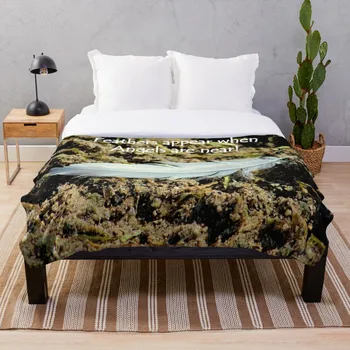 

Soft Blanket for Bed Sherpa Flannel Fleece Blanket Home Travel Sofa Soft Throw Blanket Feathers Appear When Angels Are Near