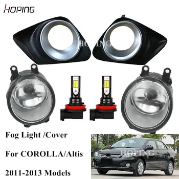 

Hoping LED /Halogen Bulb Front Bumper Fog Light Fog Cover For Toyota Corolla 2011 2012 2013