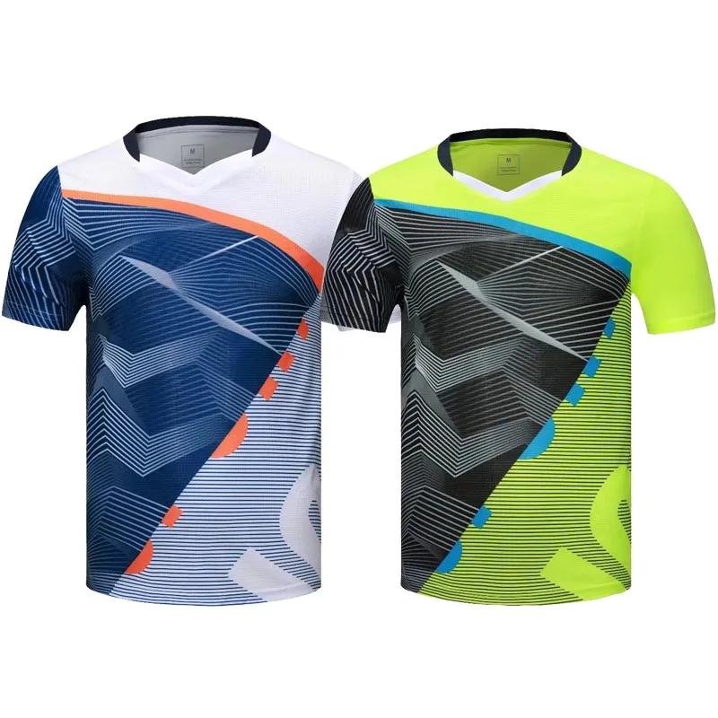 Sports Clothes Men Tennis shirts Breathable Badminton Shirt Women Men Table Tennis Team Polo T Shirts