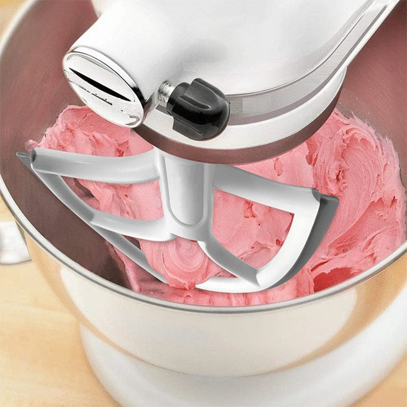 6 Quart Mixer Attachments, Flex Edge Beater Paddle for 6 QT Bowl