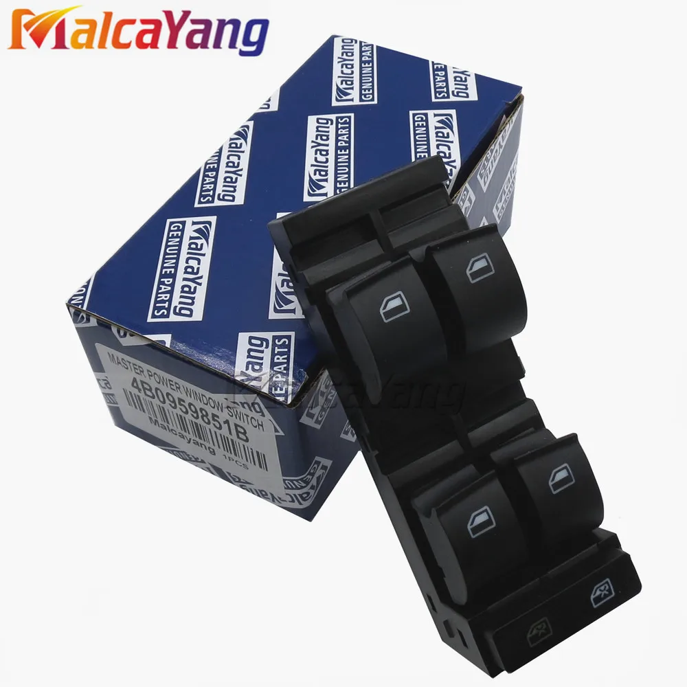 Выключатель окон 4B0959851B Электрический для Audi A3 A6 Avant Saloon 4B2 C5 S6 RS6 Allroad 4B0 959 851B|window master