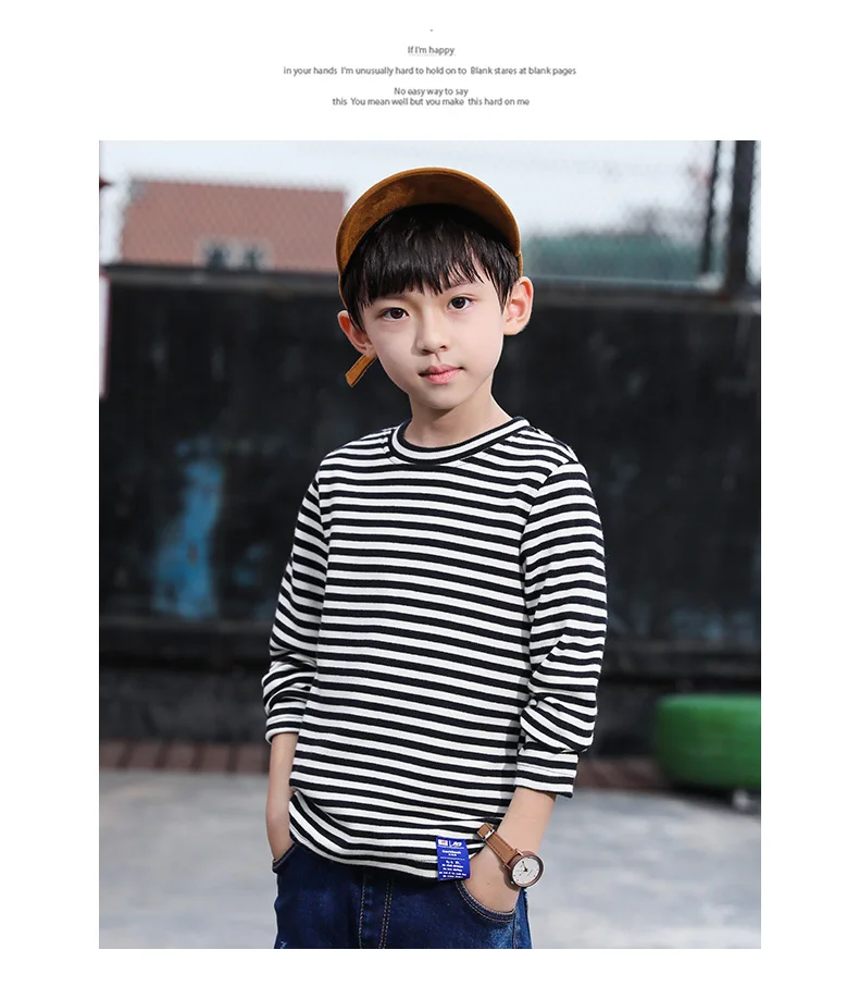 Футболка с длинными рукавами для мальчиков, детская Базовая рубашка из чистого хлопка в Корейском стиле, новые стильные весенние топы для больших детей 11, весенняя одежда, футболка