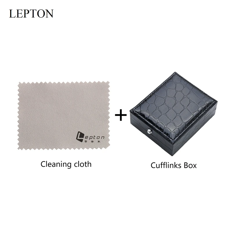 Lepton Globe Earth Cufflinks High quality Stainless steel Rotatable globe planet earth World Map Cuff links Wedding For Mens