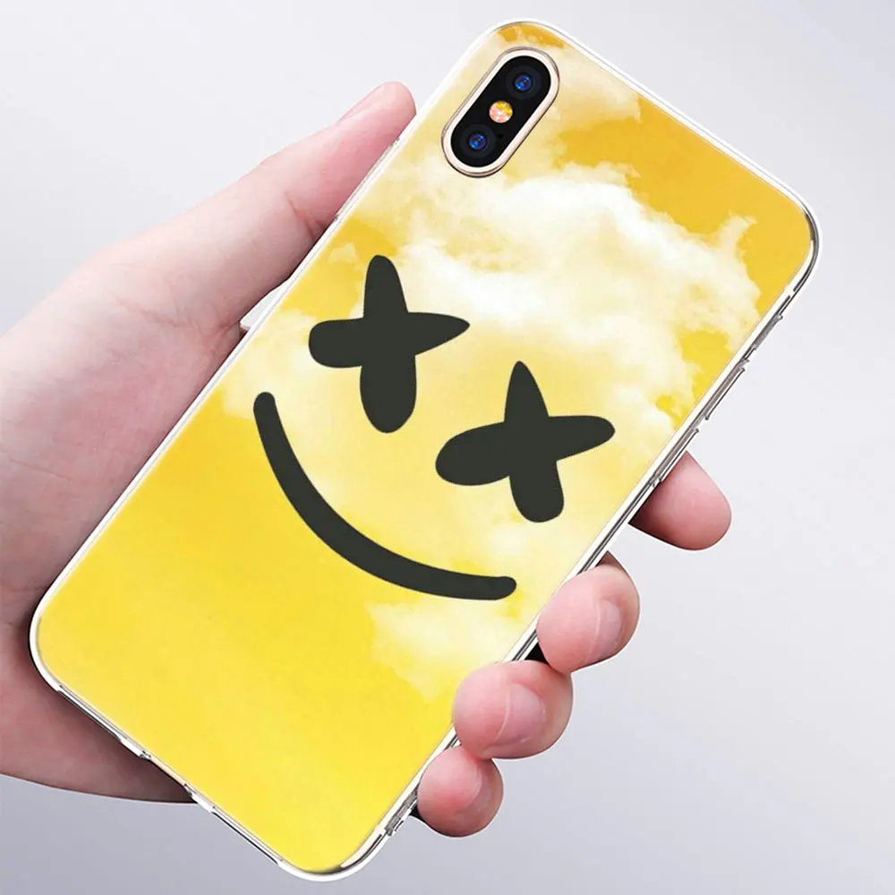 Роскошный мягкий силиконовый чехол для телефона DJ marshmallow для Apple iPhone 11 Pro XS Max X XR 6 6S 7 8 Plus 5 5S SE Модный чехол - Цвет: 012