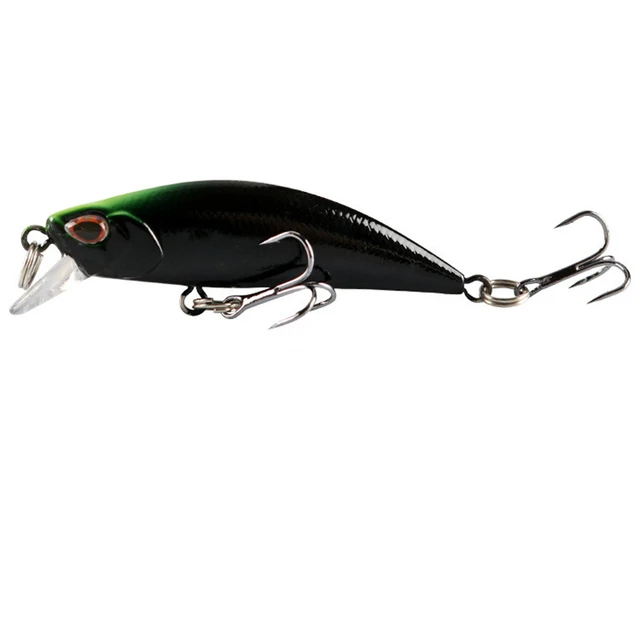 mini Sinking Minnow Wobblers Fishing Lures 5.5cm 5g Trout Artificial plastic Hard Bait Jerkbait Crankbait Bass Fishing Tackle 9