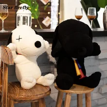45-75cm adorável dos desenhos animados snoopy pelúcia boneca brinquedos kawaii grande boneca cão de pelúcia brinquedo animais dia dos namorados presente de aniversário(China)