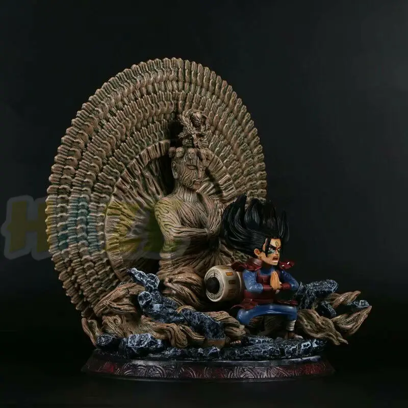 Наруто Shippuden Shodai Hokage Senju Hashirama сцена Рисунок Модель Коллекция игрушек подарок в коробке