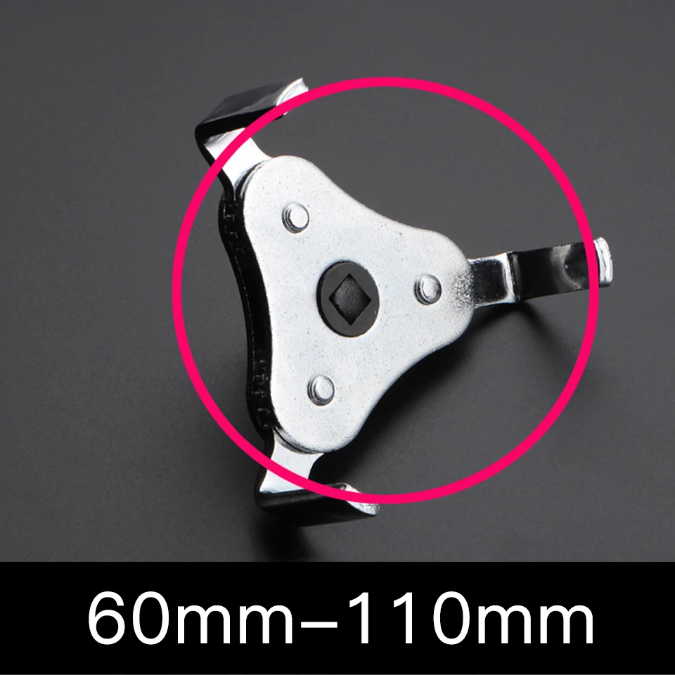 60mm-110mm Oil Filter Wrench Remover Car Repair Tools Oil Filter Adapter 1/2" 3/8" Hand Tools For Auto Repair Tools