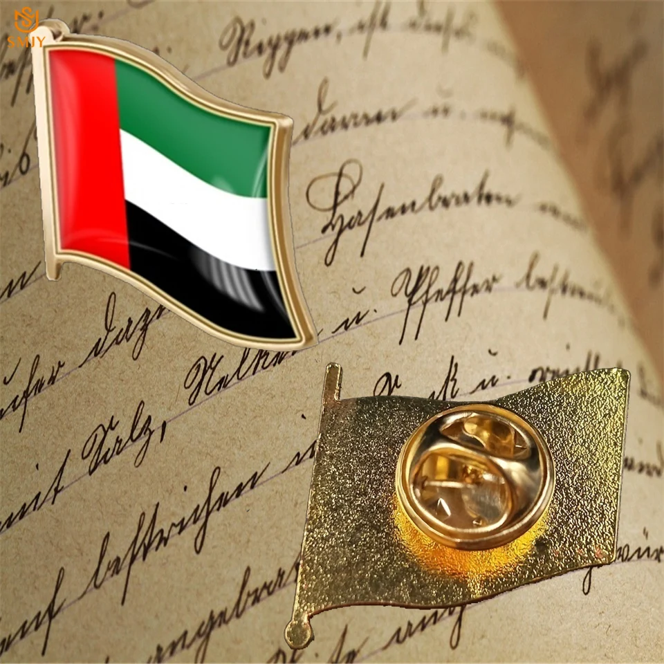 Объединенные Арабские Эмираты брошь в виде флага Азиатский Национальный эмблема