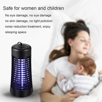 

Usb Home Mosquito Killer Lamp Indoor Electronic Mosquito Repellent Killer Anti Insect Killer Bug Zapper Trap Uv Light Lamp
