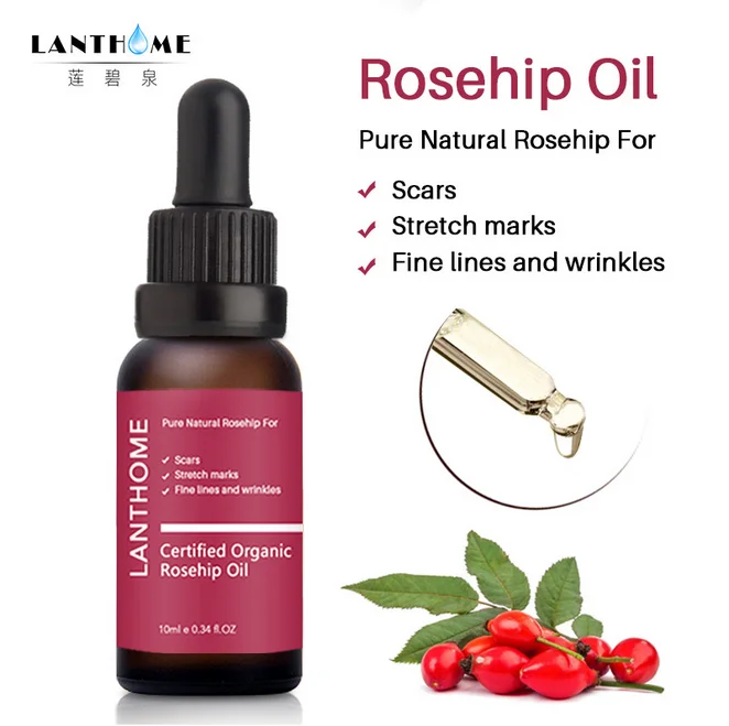 Lanthome Rose fruit oil, repair scars, eliminate wrinkles, increase skin luster