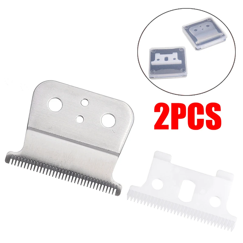 

Sharp Hair Clipper Ceramic Blade Cutter + Metal Bottom Cutter with Box Packing Replacement Accessories Trimmer For Andis Shear