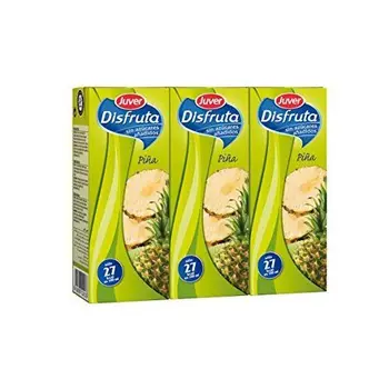 

Juver - Bebida Refrescante De Zumo De Piña, 3 x 200 ml