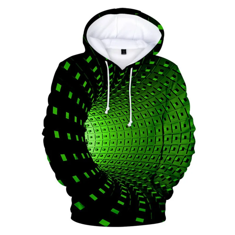 Nouveau en 2020! Sweat unisexe, imprimé 3-D pour homme, sweat créatif, sweat à capuche, pull, informel, manches longues, casquette de plongée, homme'