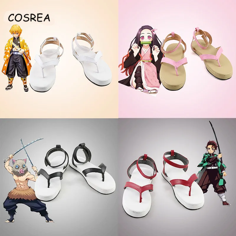 Demon Slayer: Kimetsu no Yaiba Kamado Tanjirou Nezuko Kanroji Mitsuri Rengoku Kyoujurou/Обувь для костюмированной