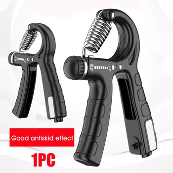 

5-60kg Non Slip Automatic Counting Finger Trainer Adjustable Hand Grip Strengthener Home Gym Fitness Equipment Forearm Exerciser