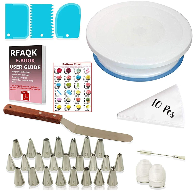 

Baking Tools For Cakes Pastry Bags Cake Confectionery Silicone Mat For Dough Rolling Measuring Cup Donut