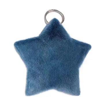 

ZiZhen Hand Bag Star Shape Mink Fur Zipper Solid Color Sweet With Round Handle Fashion Free Shipping Woman&Girl200521-1
