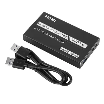 

USB3.0 Video Capture Card OBS Recorder 4KHDMI Capture Card USB To HDMI Converter Game Capture Card Live