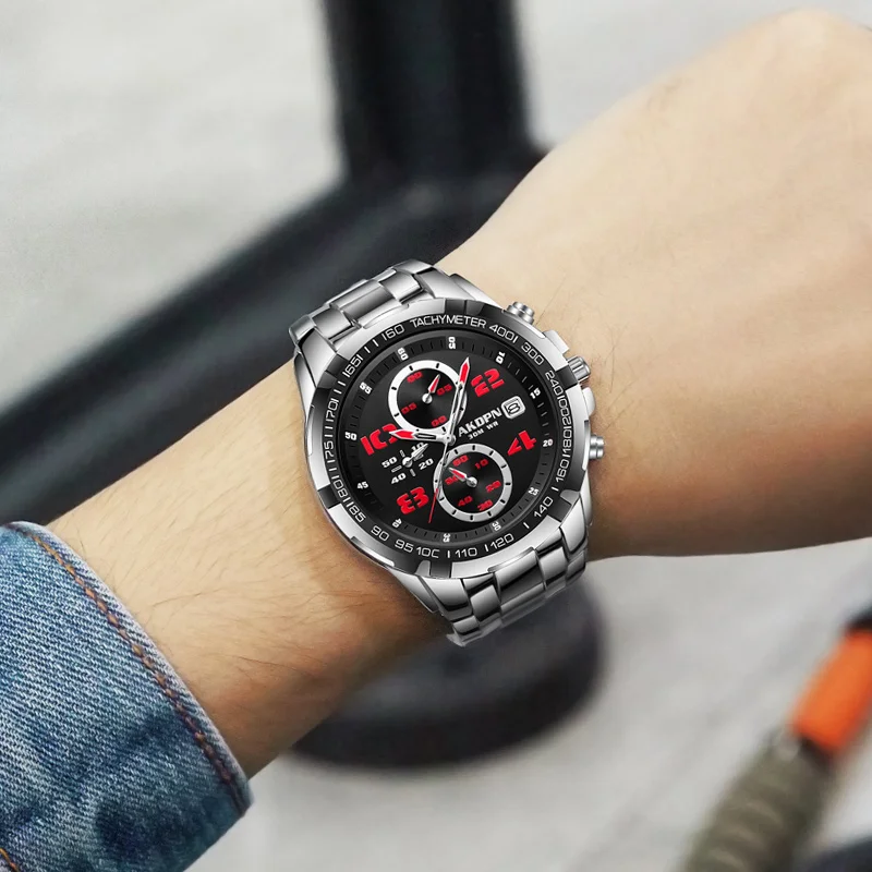 Relogio Masculino Top Brand Luxury Fashion Quartz Men Watch Diver 30ATM Waterproof Sport  Date Clock Watches Male Wristwatch