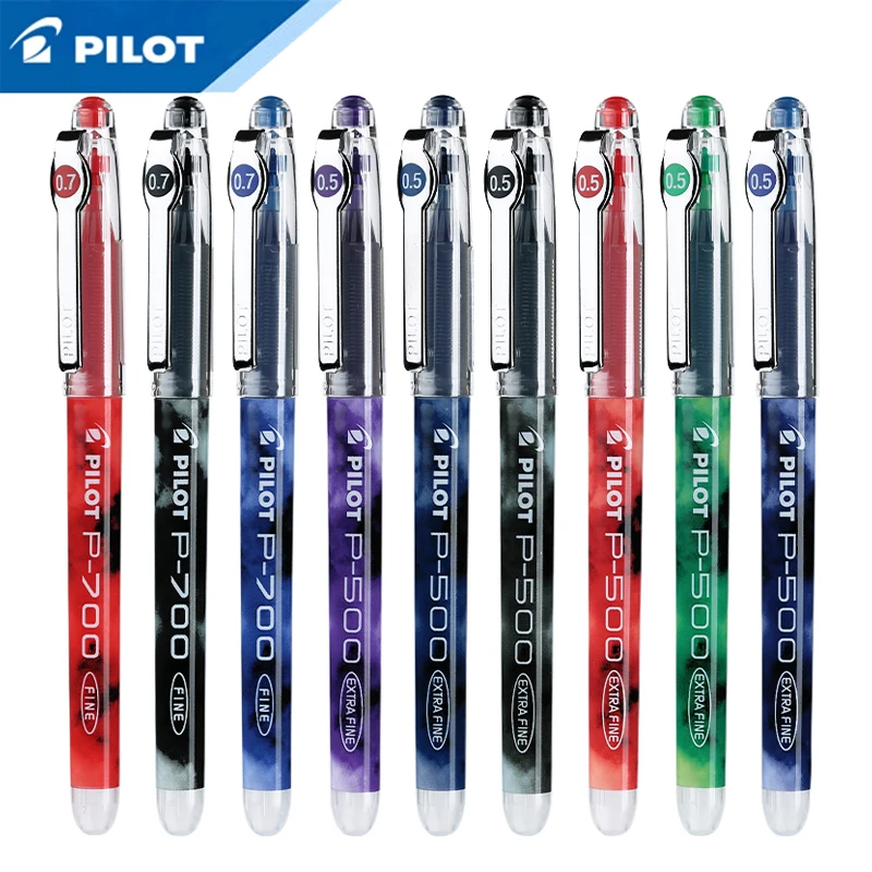 1pcs Pilot Gel Pen Blp500 Straight Liquid Large Capacity Threepoint