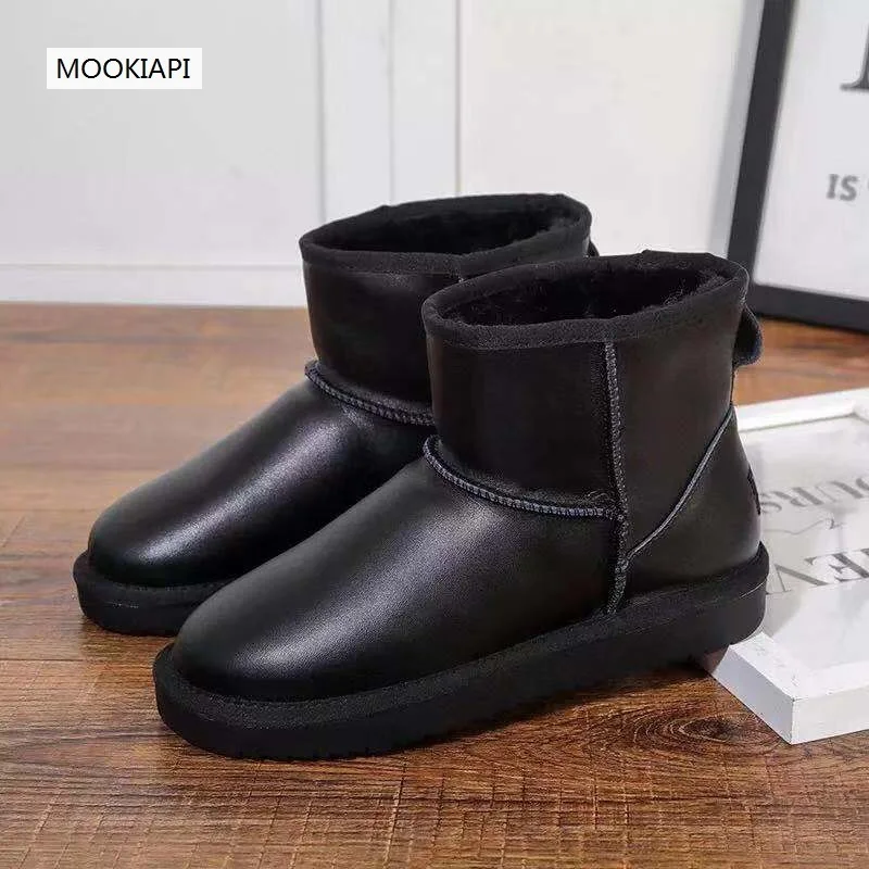 

In 2019, China's latest high-quality men's snow boots, real sheepskin, natural wool, men's shoes, free delivery, three color
