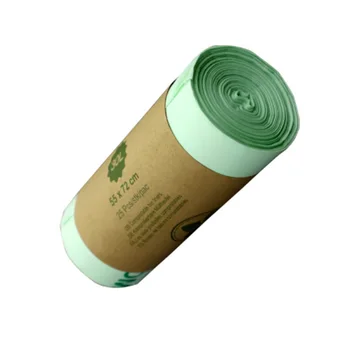 

2020 Original 25 Pcs Garbage Trash Bag Biodegradable 30L Small Compostable Strong Rubbish Bags for Household Usage