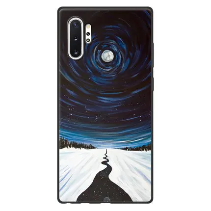 Для samsung galaxy note 10 pro plus note10 10pro чехол задняя крышка Ретро окрашенные мягкие ТПУ чехлы для телефонов samsung Note10+ Корпус - Цвет: A6