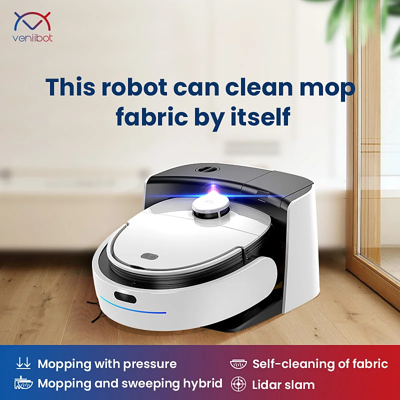 Self cleaning robot mop 2. Self cleaning robot mop 2