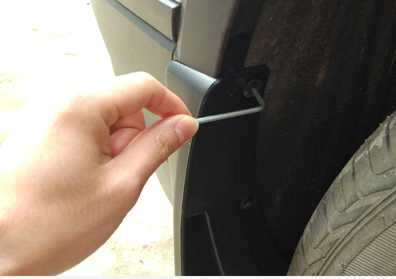 For Tiguan Second Generation 4pcs Car Fender Flares Front Rear Splash Guards Mud Flaps Mudguards Car accessories