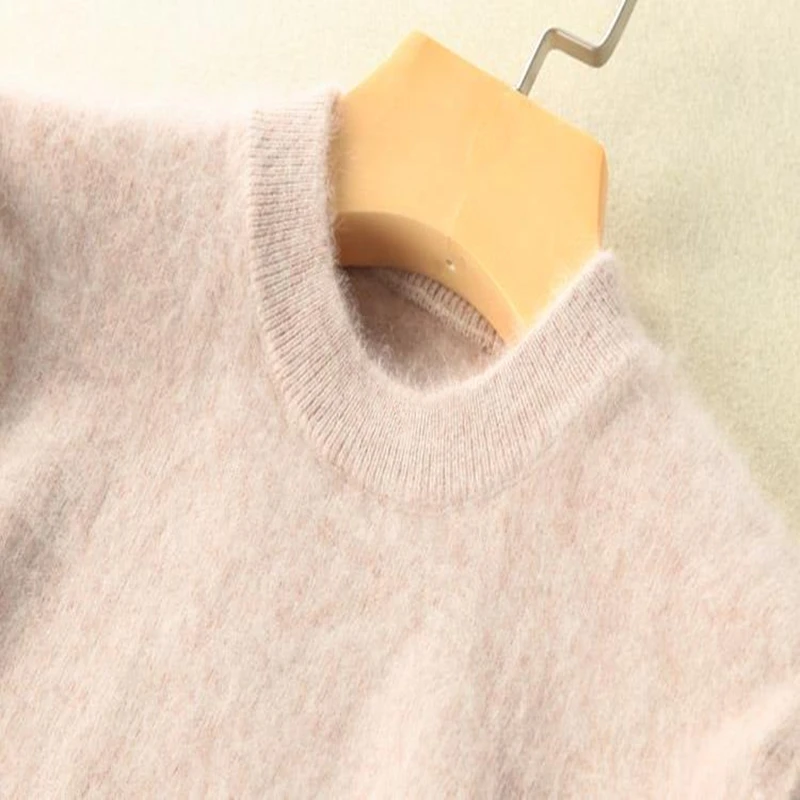 warm pure mink cashmere sweaters and pullovers for women Autumn Winter soft turtleneck turtleneck sweater for womenpullovers warm pure mink cashmere sweaters and pullovers for women Autumn Winter soft turtleneck turtleneck sweater for womenpullovers