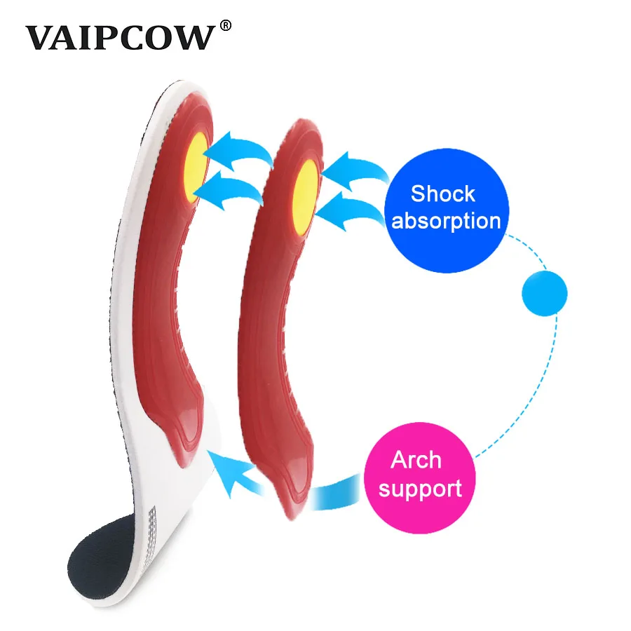 Ортопедические гелевые стельки премиум класса с высокой поддержкой свода стопы, гелевые стельки с 3D поддержкой свода стопы, для женщин/мужчин, ортопедические боли в ногах