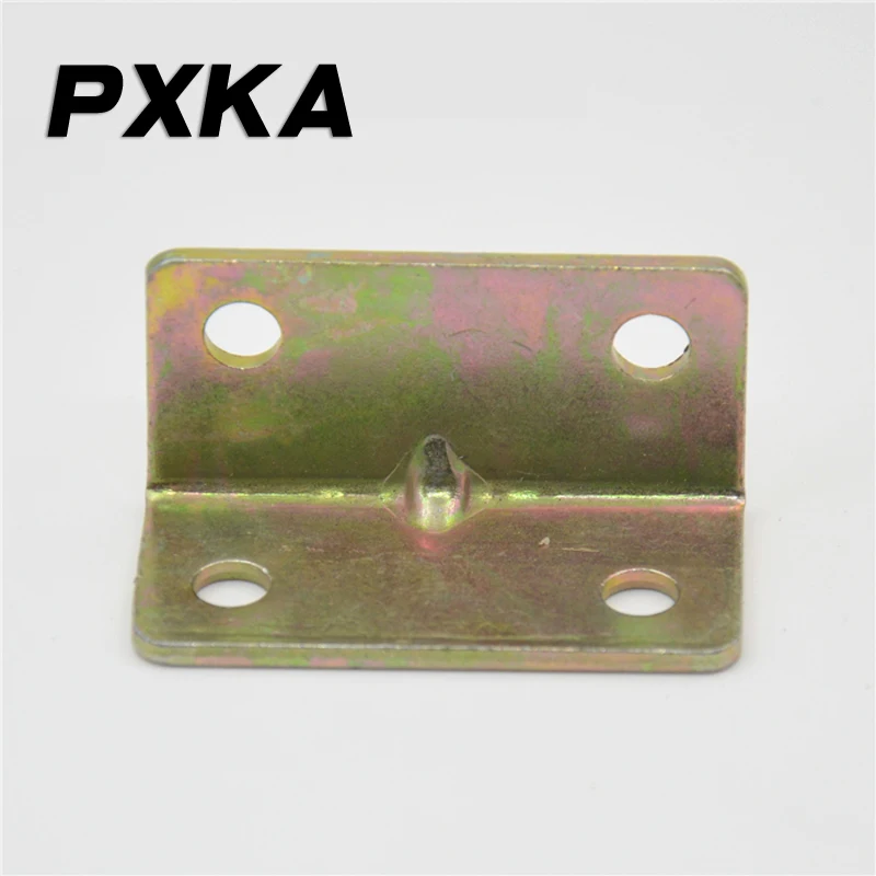 Free shipping widened and thickened corner brackets Plated zinc plated corners  code Table top layer connector fixing piece