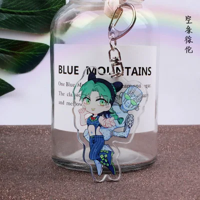 18 Необычный акриловый брелок в стиле аниме Jotaro Joseph Joestar Бруно букциарати, кулон для мужчин и женщин, брелки llaveros - Цвет: 18