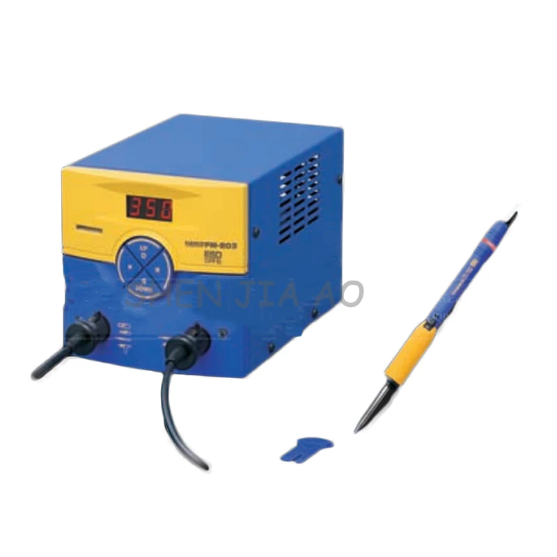 

Double socket welding table FM-203 dual port soldering station with 2027 welded iron handle 140W 220V