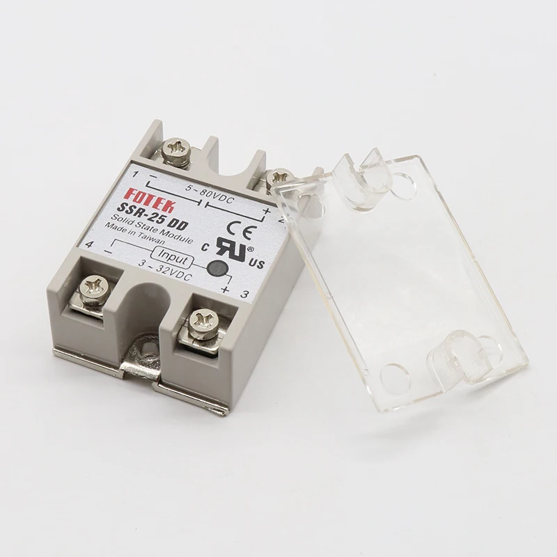 25DD SSR вход 3 ~ 32VDC нагрузка 5 80VDC Однофазное DC твердотельное реле|Реле| |