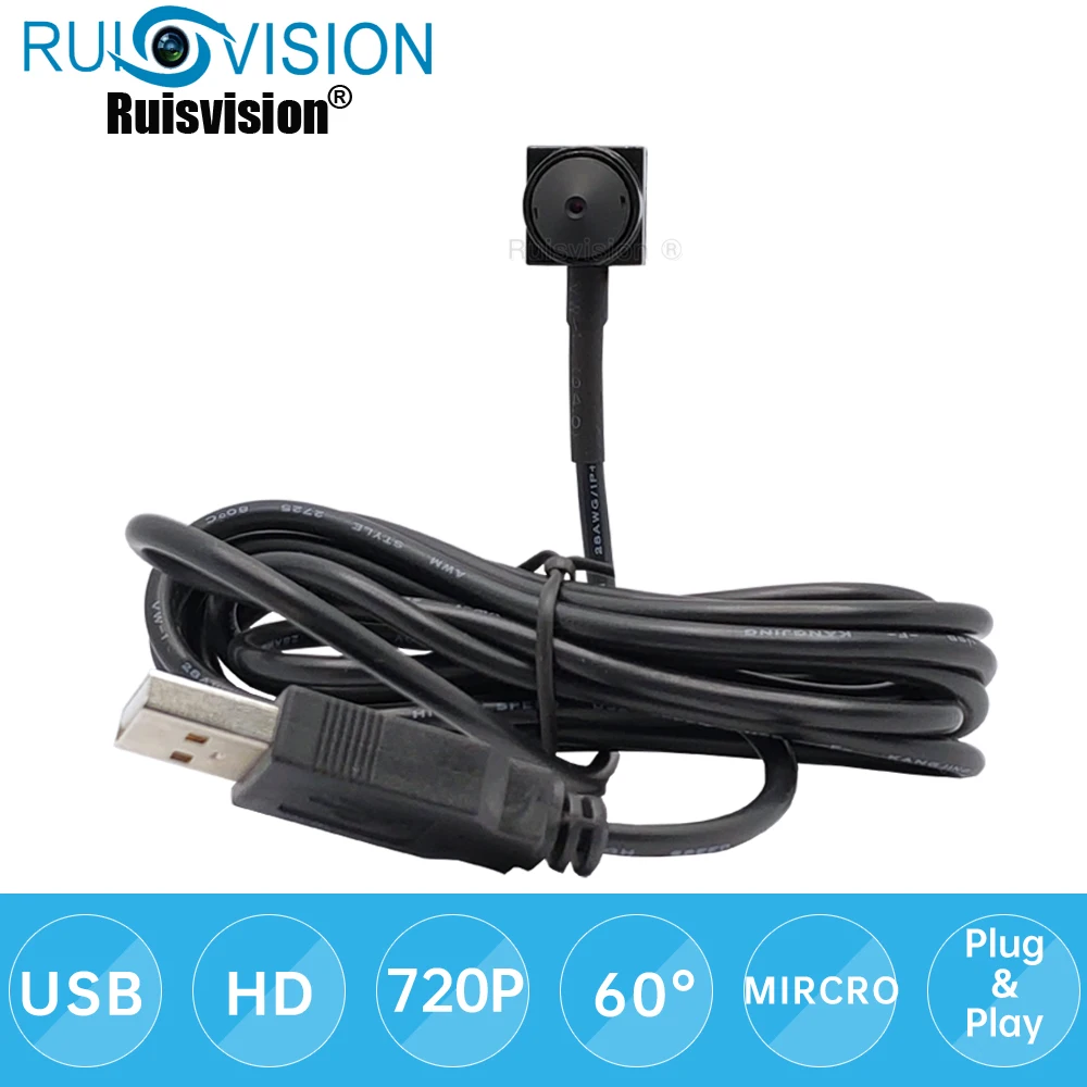 Hd720p Usb Camera Usb2.0 Pc cam 1. 0mp Uvc Camera With 3.7mm Lens Mini Usb Cctv Camera