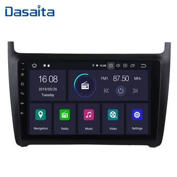 

Dasaita 9" Touch screen Android 9.0 Car Radio GPS for VW POLO 2012 2013 2014 2015 Car Multimedia Quad Core 1024*600 Bluetooth